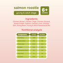 Salmon Roostie Cooked Cat Food