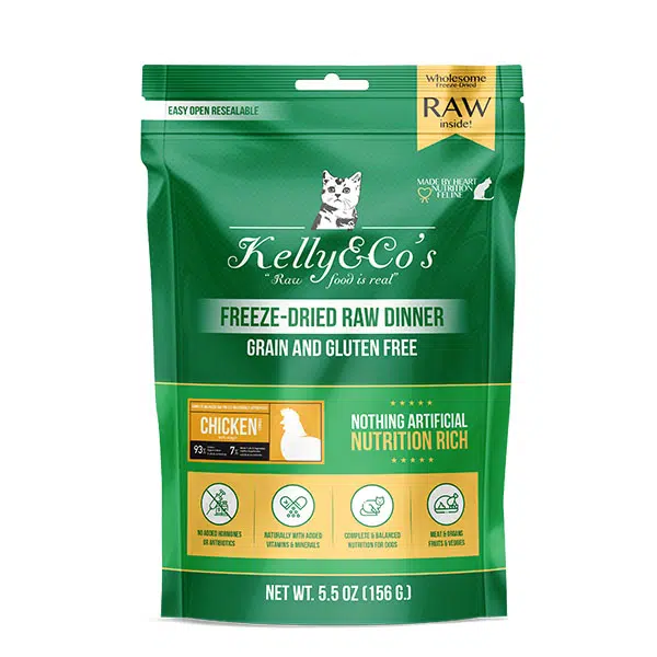 Chicken Freeze-Dried Raw Dinner With Mixed Fruit & Vegetables Cat Food