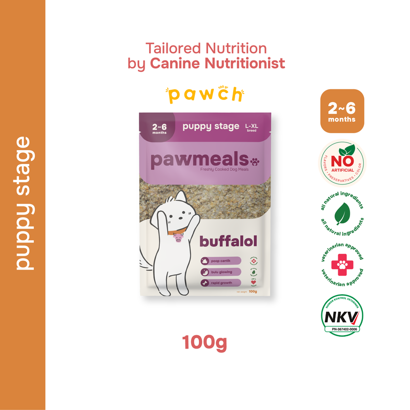 Buffa-lol  Cooked Dog Food - Large To Giant Puppy