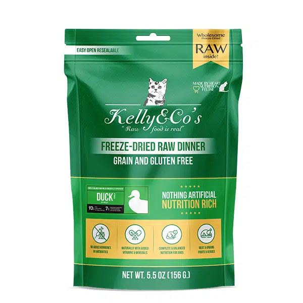 Duck Freeze-Dried Raw Dinner With Mixed Fruit & Vegetables Cat Food