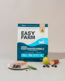 Easy Farm Raw Coated Kibble Cat Dry Food Fish Recipe