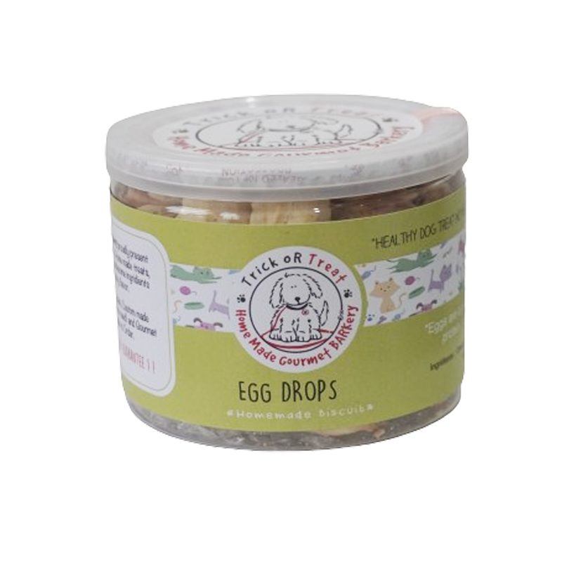 Egg Drops Biscuit Dog Treats - 75gr