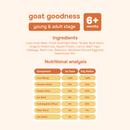 Goat Goodness Cooked Dog Food