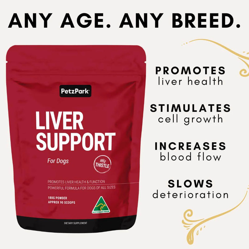 Liver Support With Milk Thistle For Dogs