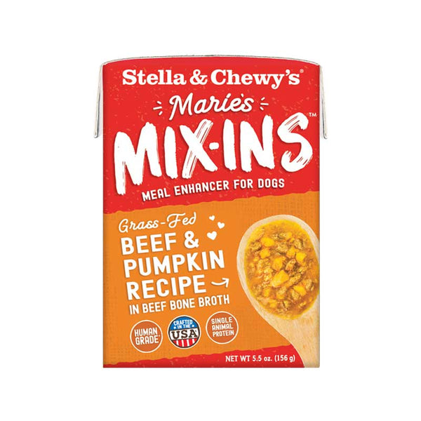 Stella's Maries Mix-Ins Beef & Pumpkin Recipe Meal Enhancer For Dogs