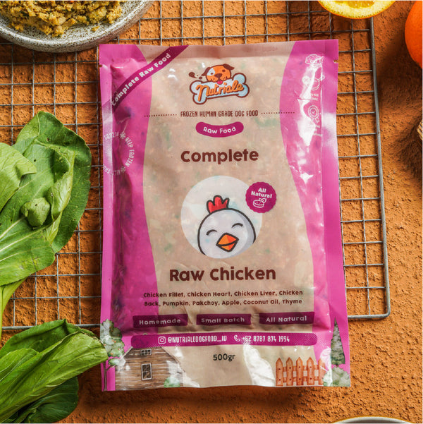 Complete and Balance Chicken Raw Dog Food