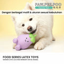 Eggplant Latex Skueaky Pet Toys