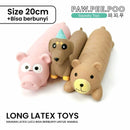 Long Dog Latex Skueaky Pet Toys