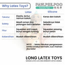 Long Dog Latex Skueaky Pet Toys