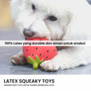 Strawberry Latex Skueaky Pet Toys