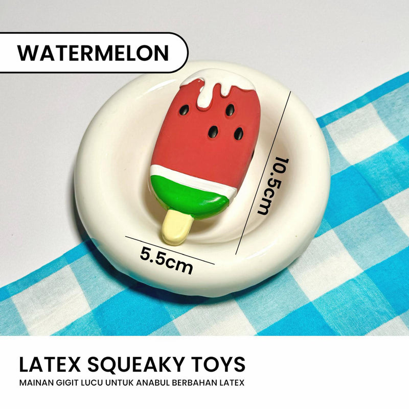 Ice Cream Latex Skueaky Pet Toys