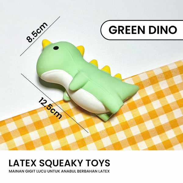 Dino Latex Skueaky Pet Toys