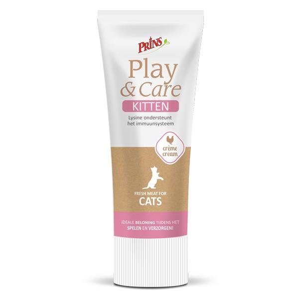 Tube Play & Care Creamy Treats For Kittens
