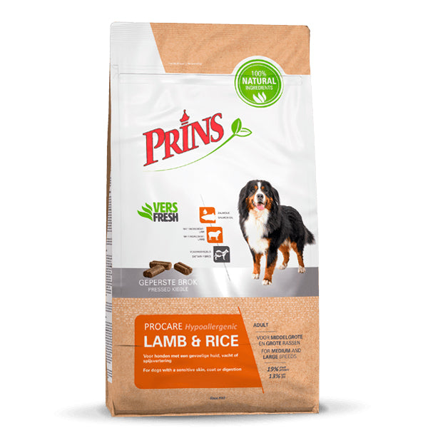 ProCare Adult Lamb & Rice Hypoallergenic Pressed Kibble Dog Food