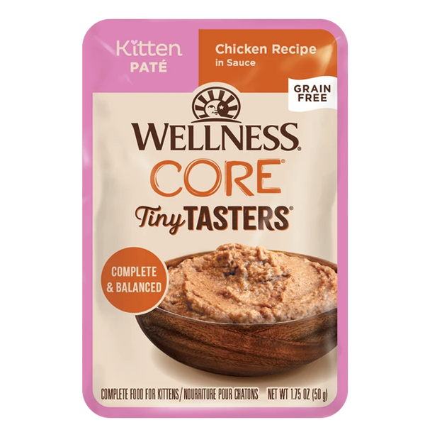 CORE Tiny Taster Kitten Pate Chicken Recipe Cat Food