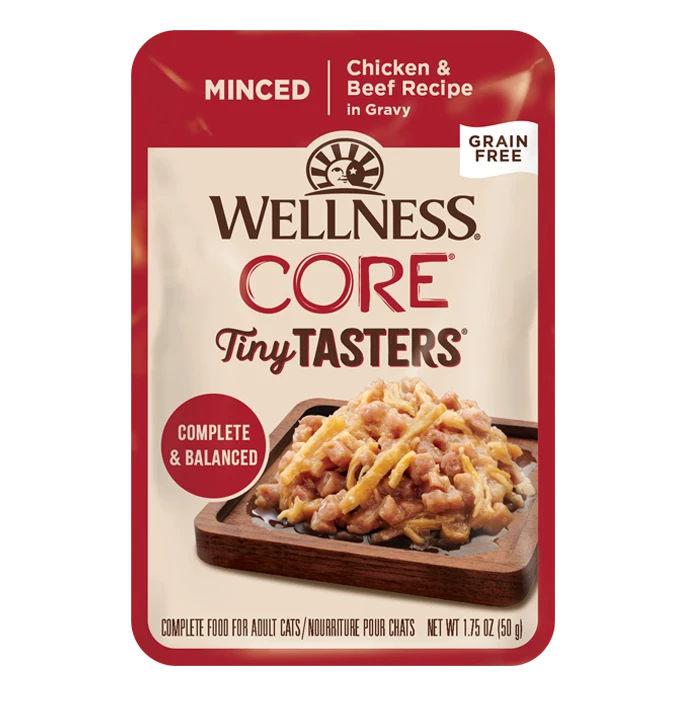 CORE Tiny Taster Minced Chicken & Beef Recipe Cat Food