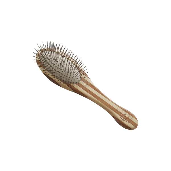 Style and Detangler Stripped Finish Pet Brush