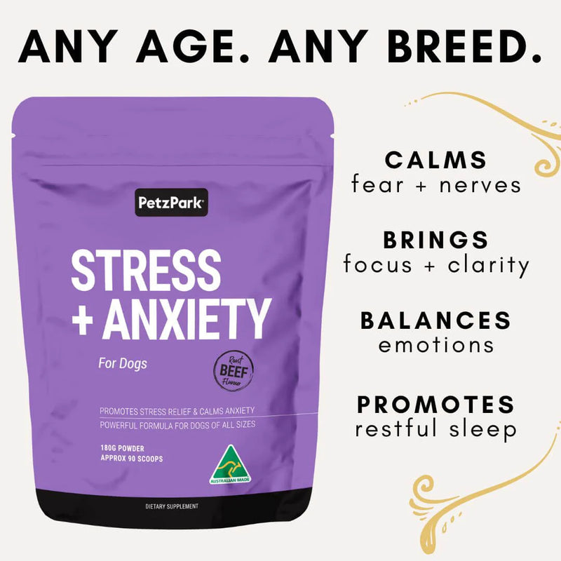 Stress+Anxiety Roast Beef Flavoured For Dogs