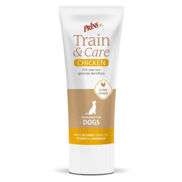 Tube Train & Care Chicken Creamy Treats For Dogs