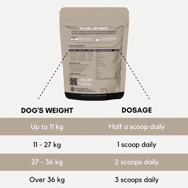 Vision Support With Beef Flavour For Dogs