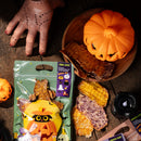 Halloween Series Pork Jerky With 3 Topping Dog Treats