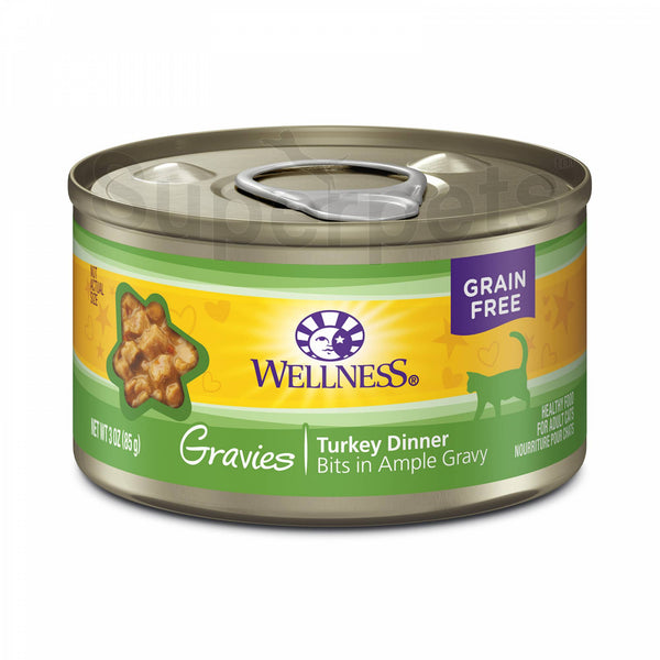 Grain Free Gravies Turkey Dinner Bits in Ample Gravy Cat Food