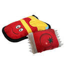 Foody Friendz Tough French Fries & Ketchup With Squeaker French Fries Dog Toy
