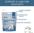 Multivitamin Plus Goat Milk Probiotic For Dogs and Cats