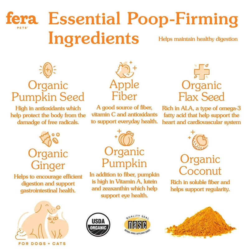 Pumpkin Plus Fiber Supplement For Dog and Cats