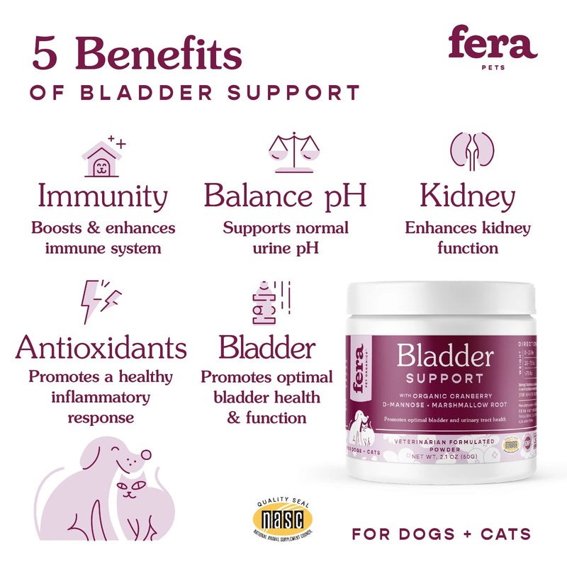 Bladder Support Vet Formulated Pwder For Dog and Cat