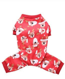 Christmas Jumpsuit For Pets - Deer Motif