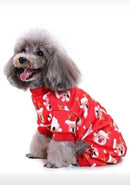 Christmas Jumpsuit For Pets - Deer Motif