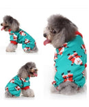 Christmas Jumpsuit For Pets - Santa Motif