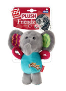 Elephant 'Plush Friendz' with squeaker Dog Toys