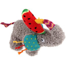 Gigwi Plush Friendz Elephant With Squeaker Dog Toys