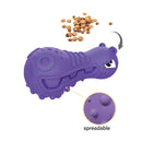 Dumbbell Heads Interactive Rubber Dog Toy (Hippo)