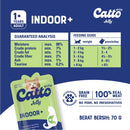 Indoor Jelly Plus Natural Adult Cat Food -70gr