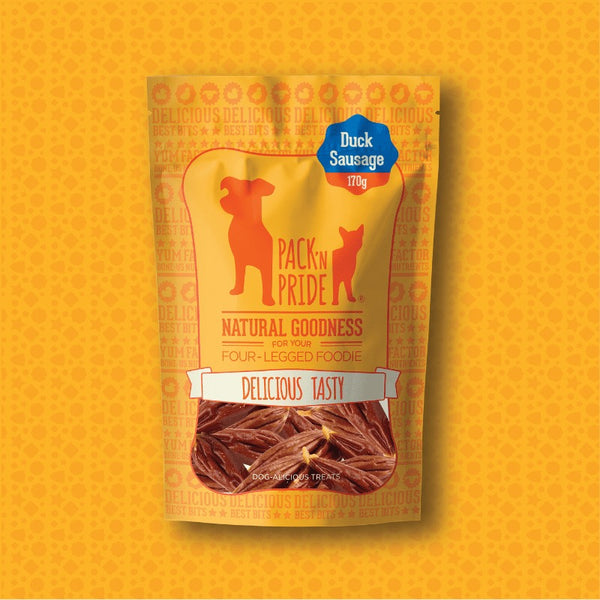 Duck Sausage Dog Treats