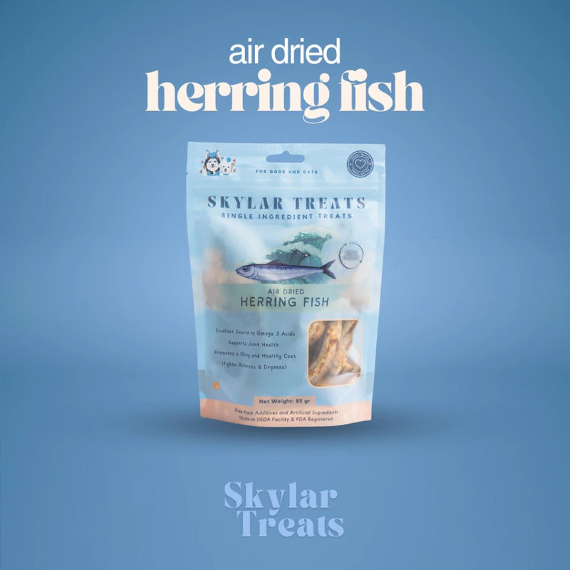 Air Dried Herring Fish Dog and Cat Treats - 85gr