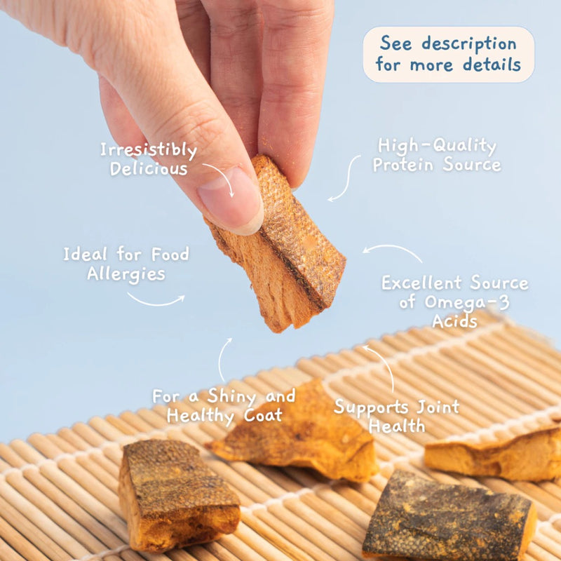 Freeze Dried Atlantic Salmon Dog and Cat Treats