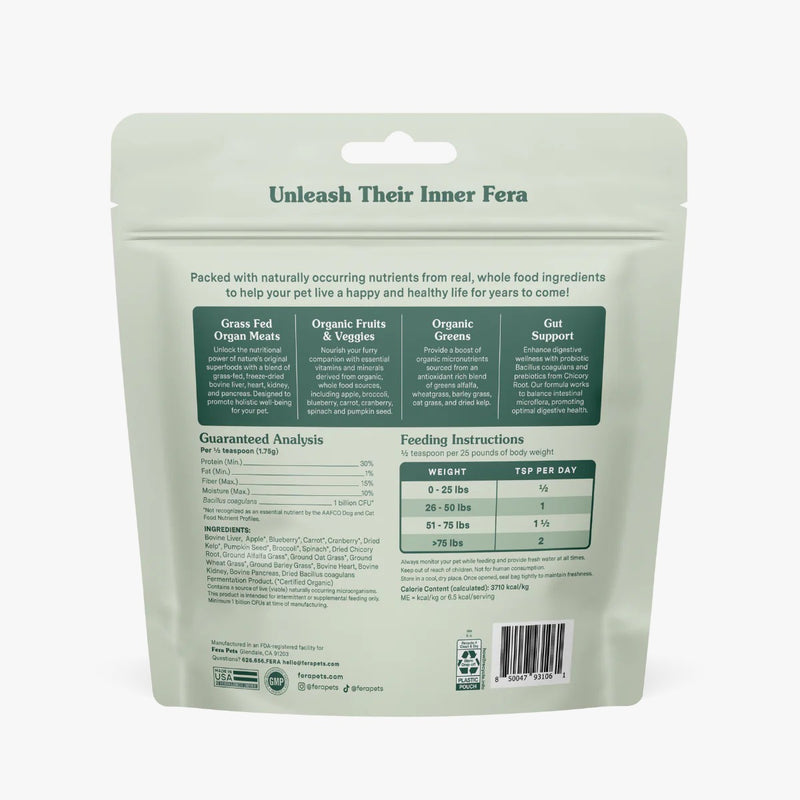 Whole Food Multivitamin Powder For Dogs & Cats