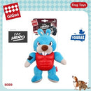 I'm Hero TPR Armor Blue Rabbit Plush With Squeaker Dog Toy