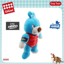 I'm Hero TPR Armor Blue Rabbit Plush With Squeaker Dog Toy