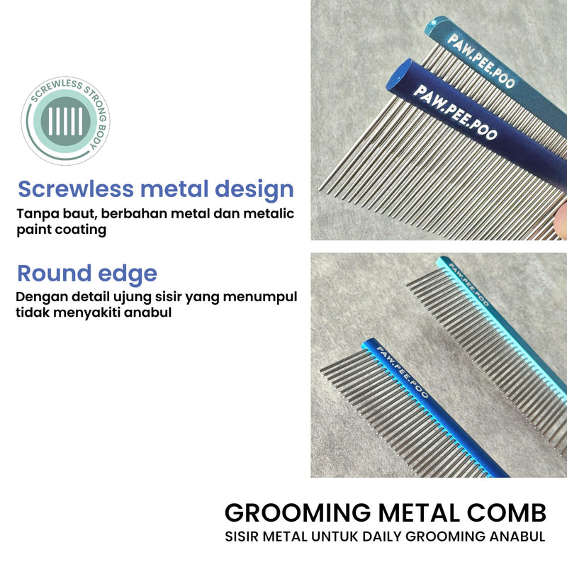 Grooming Metal Comb