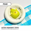 Pear Latex Skueaky Pet Toys