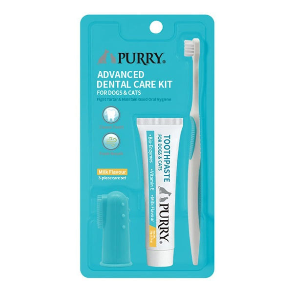 Advanced Dental Care Kit For Dog and Cats - Milk Flavour