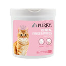 Purry Dental Finger Wipes For Cats -50ct