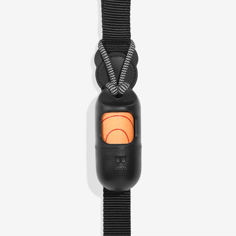 Single Size Black Poop Bag Dispenser