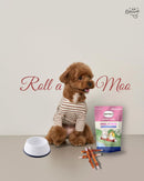 Roll A Moo Beef Jerky & Beef Skin Twist Dog Treats