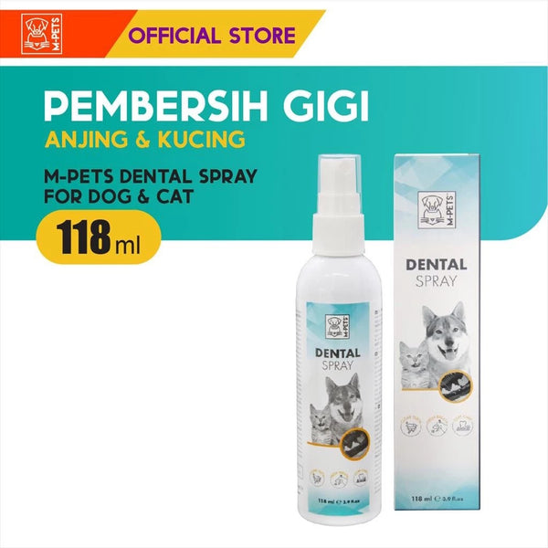 Fresh Breath Dental Spray For Dogs & Cats - 118 ml